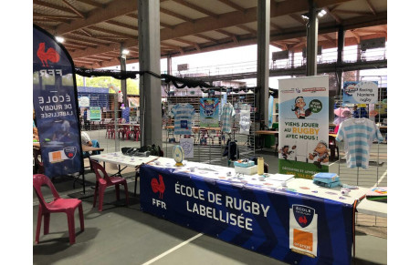 Le Racing Nanterre Rugby était présent au forum des sports de Nanterre