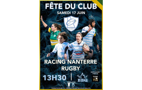 Fête du club le 17 juin 2023